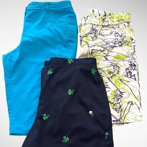 Women’s Golf Shorts trio